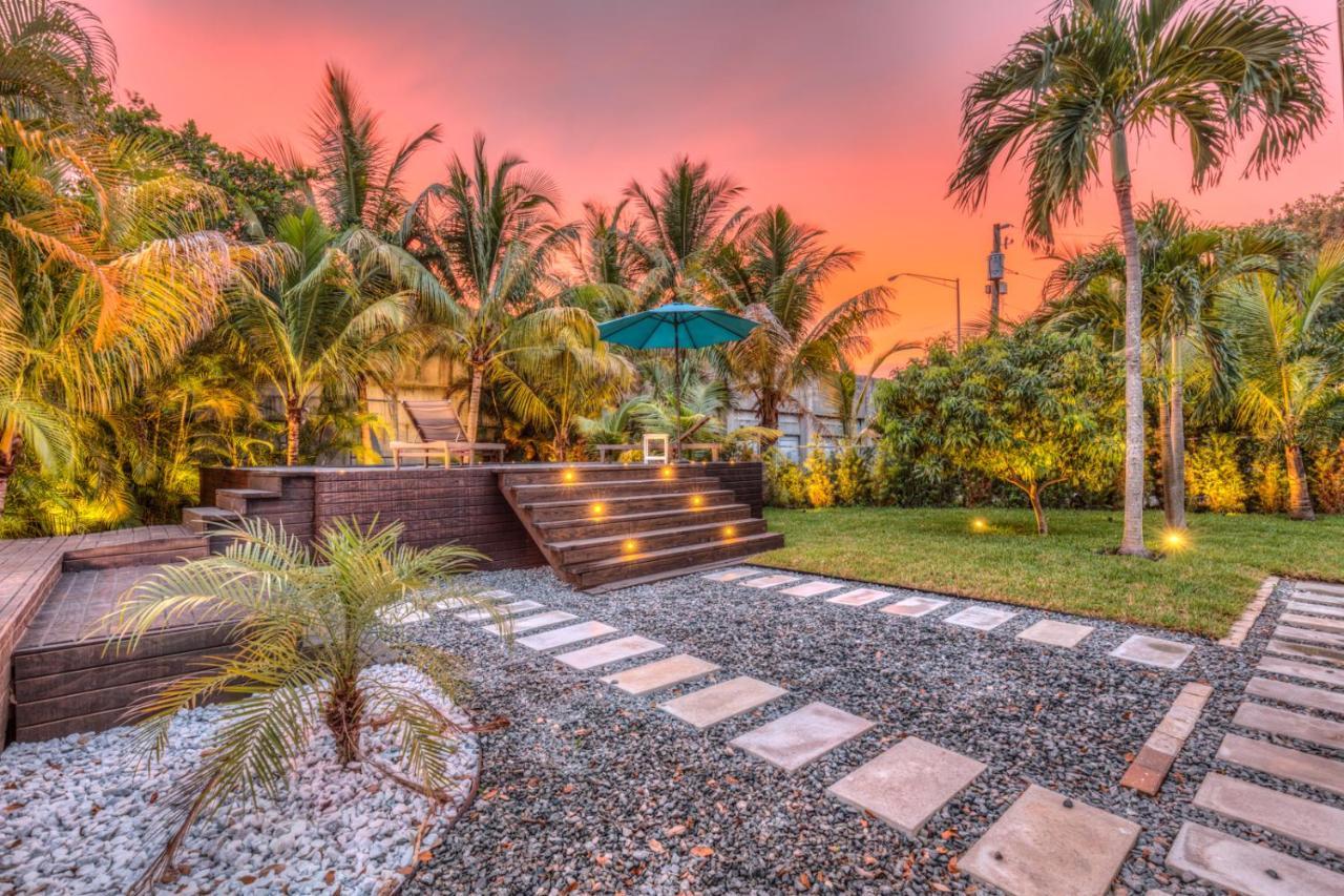 Welcome To Paradise! Secluded 4 Bed, 3 Bath, Pool Форт-Лодердейл Экстерьер фото