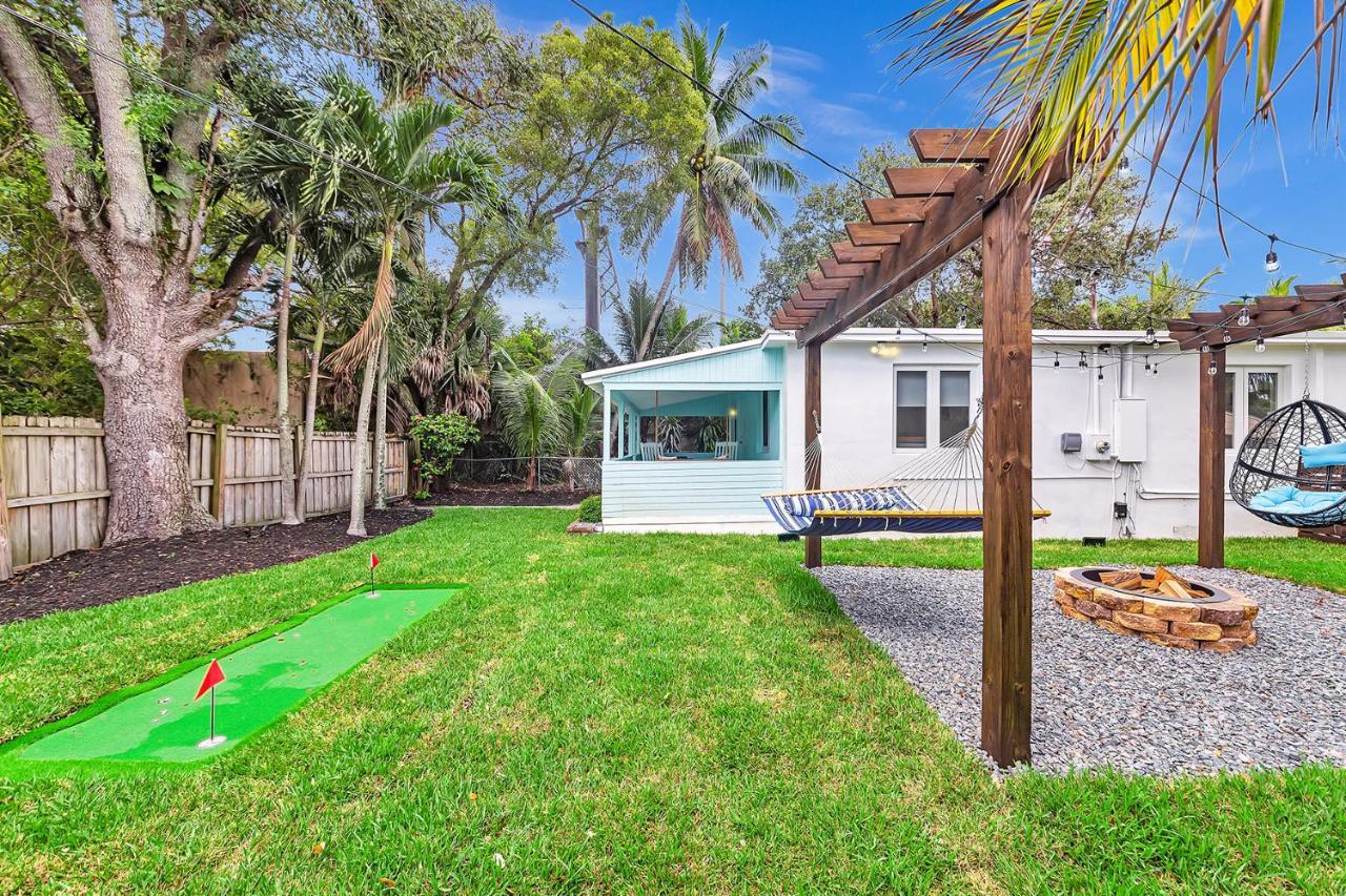 Welcome To Paradise! Secluded 4 Bed, 3 Bath, Pool Форт-Лодердейл Экстерьер фото