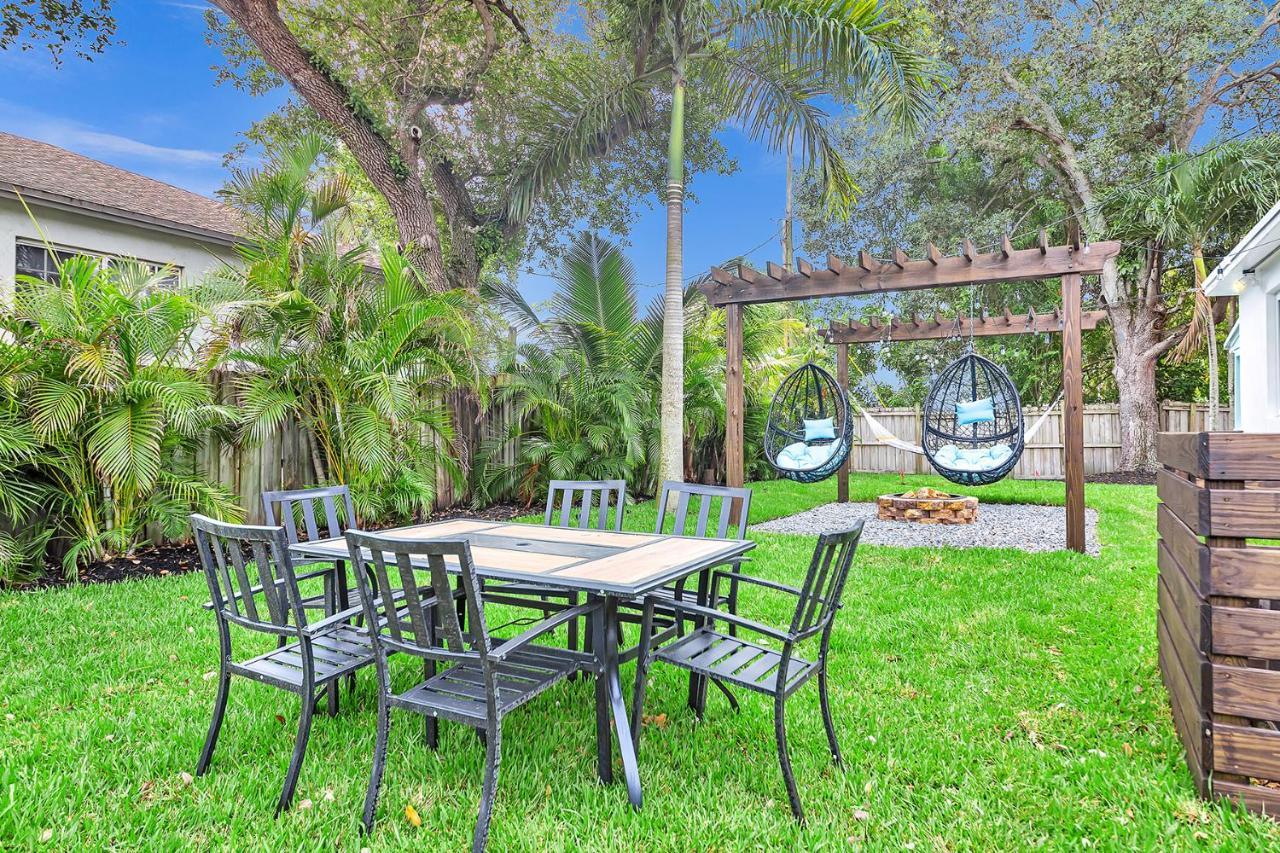 Welcome To Paradise! Secluded 4 Bed, 3 Bath, Pool Форт-Лодердейл Экстерьер фото
