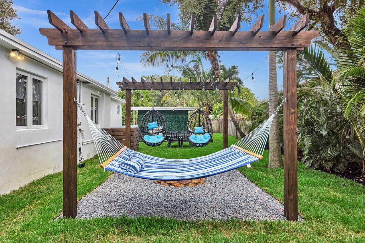 Welcome To Paradise! Secluded 4 Bed, 3 Bath, Pool Форт-Лодердейл Экстерьер фото