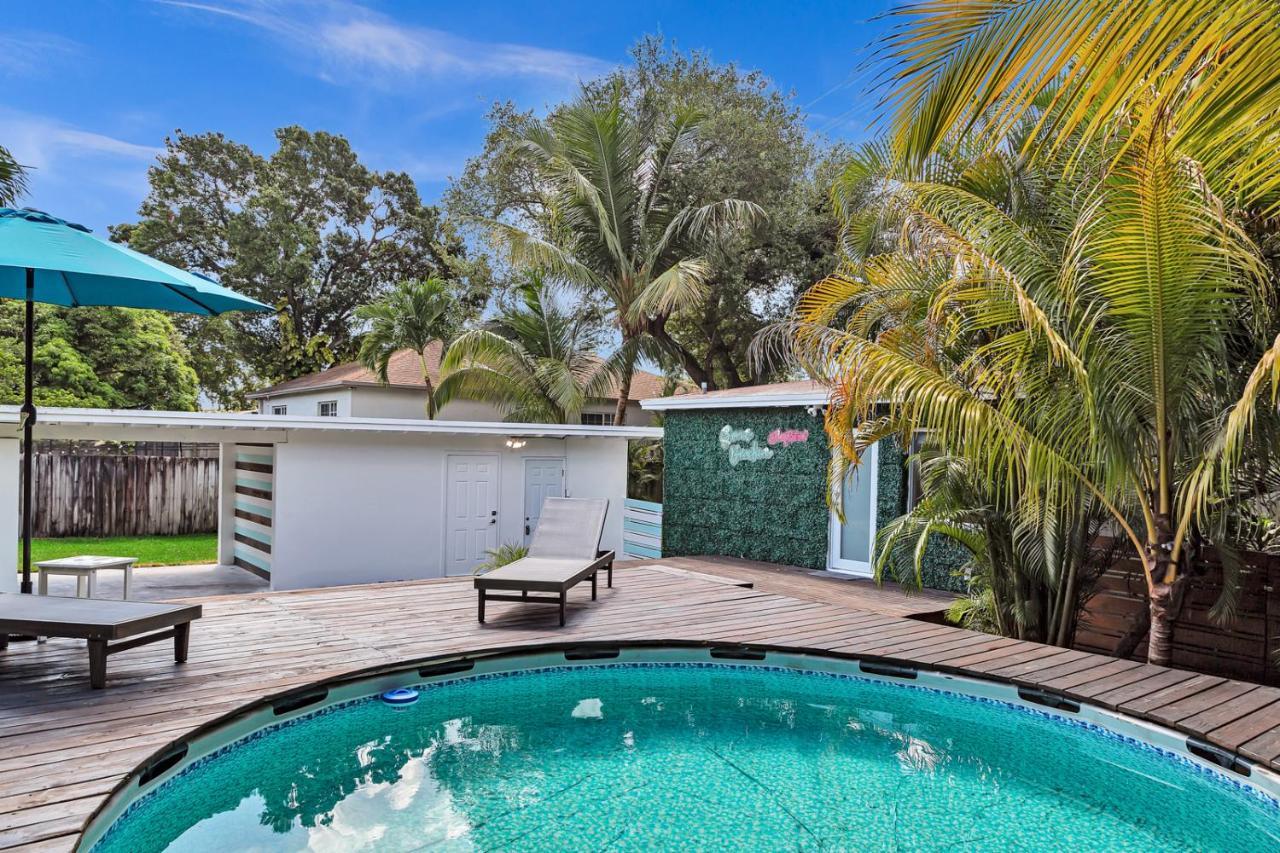 Welcome To Paradise! Secluded 4 Bed, 3 Bath, Pool Форт-Лодердейл Экстерьер фото