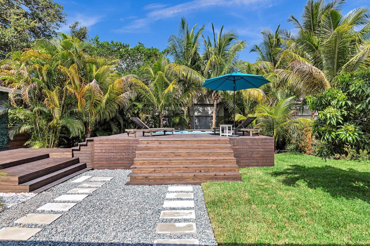 Welcome To Paradise! Secluded 4 Bed, 3 Bath, Pool Форт-Лодердейл Экстерьер фото